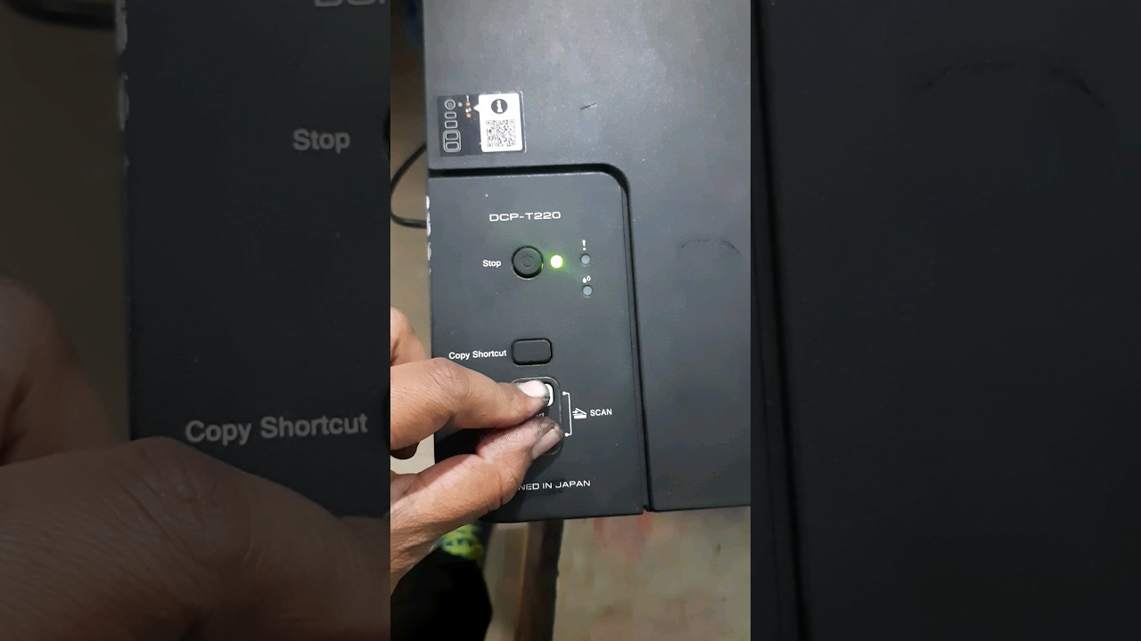 Brother printer DCP-T220 | How to Power Clenning All Printer | #error #shorts #printer
