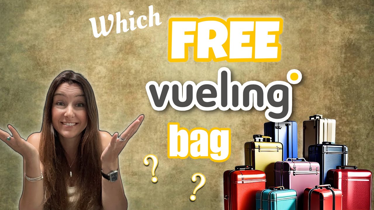 Free under seat cabin bags for Vueling flights