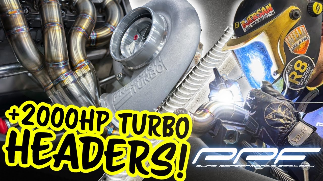 Turbo Grenrör till 2000hp Camaro Bygget - PPF -