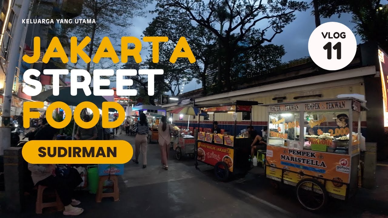 Jakarta After Office Hours: Street Food Life at Dukuh Atas - Vlog #11