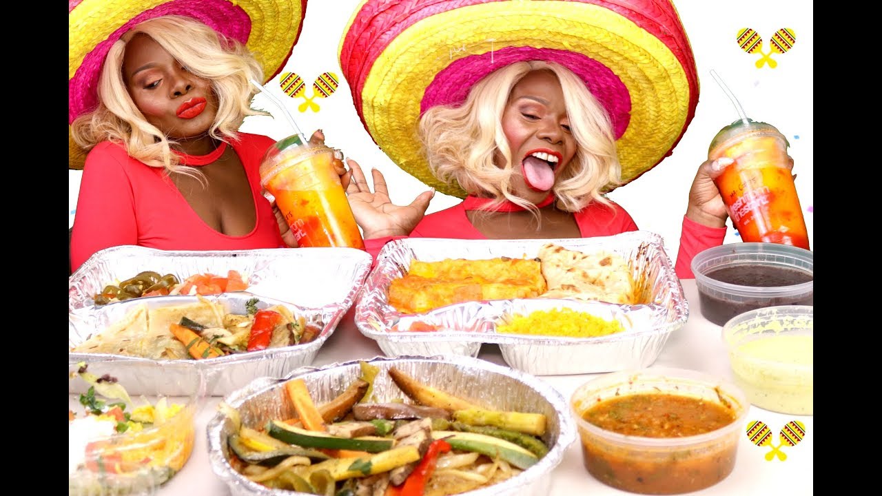 {MEXICAN} DINNER MUKBANG ASMR Eating Sounds Texture | MEGA TINGLE