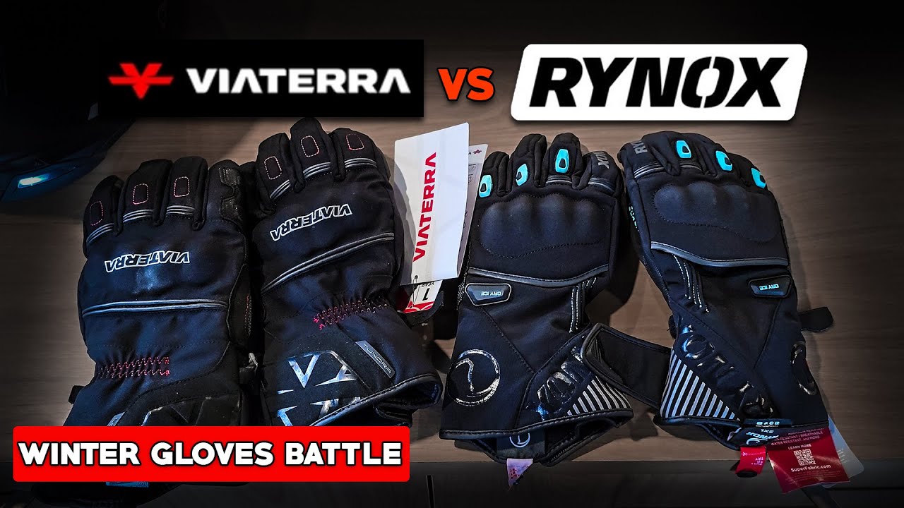 Best Winter Gloves | Viaterra vs Rynox | My pick might surprise you!