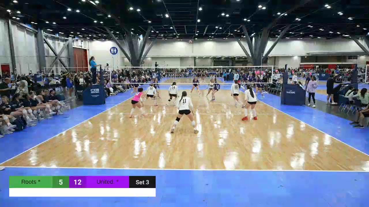 Roots 15 Green vs United VBA 15 Purple