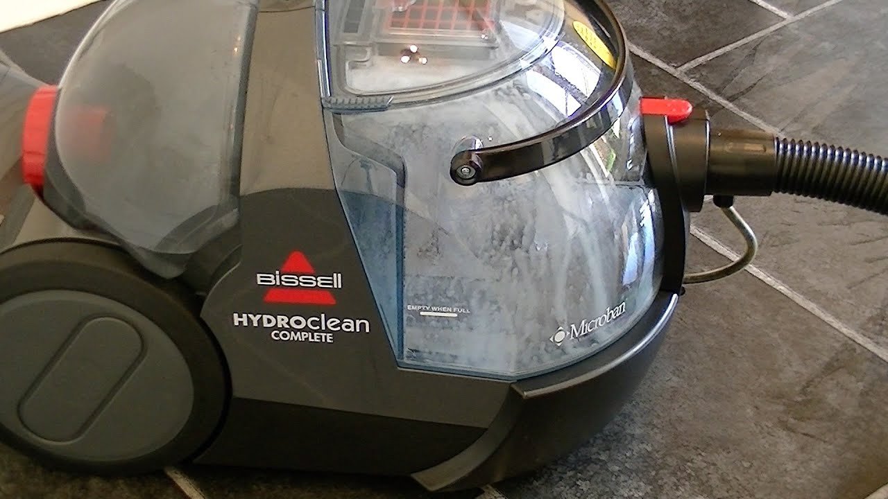 Bissell Hydroclean Complete Hard Floor Washing Demonstration