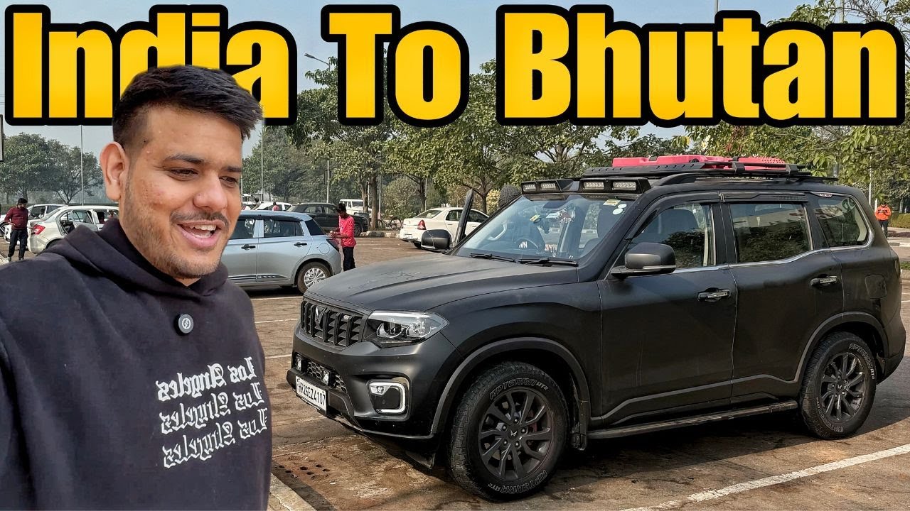 Driving 1100 Kms Non Stop On First Day 😳 |India To Bhutan By Road| #EP-1