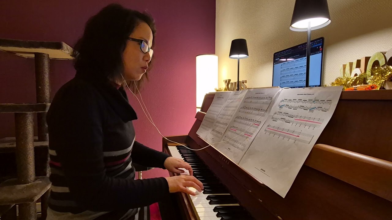 Learning Intermediate Piano Cover at 88bpm (!) for Challenge! Interstellar (Hans Zimmer)