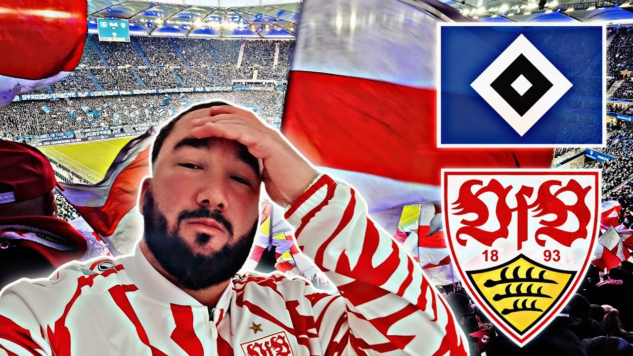LAST MINUTE TREFFER UND WIR VERLIEREN! 😭 Hamburger SV vs VfB Stuttgart | Stadionvlog 🏟⚽️