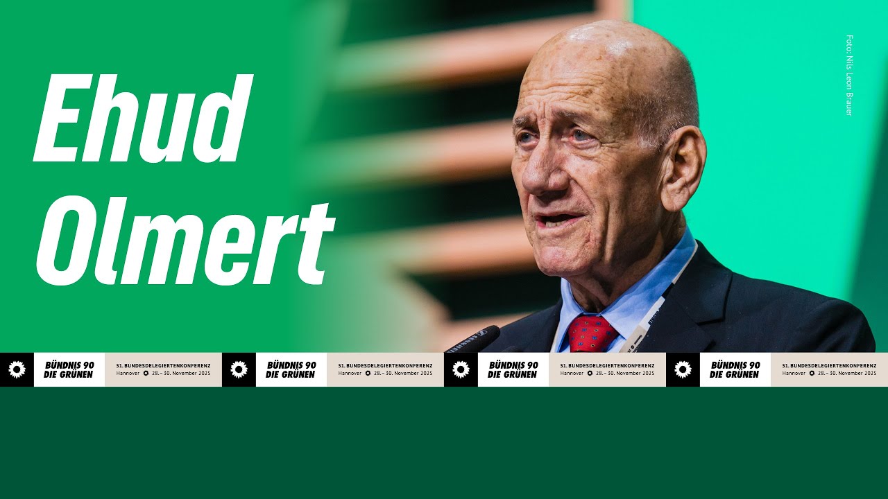 Gastrede Ehud Olmert | 51. BDK in Hannover