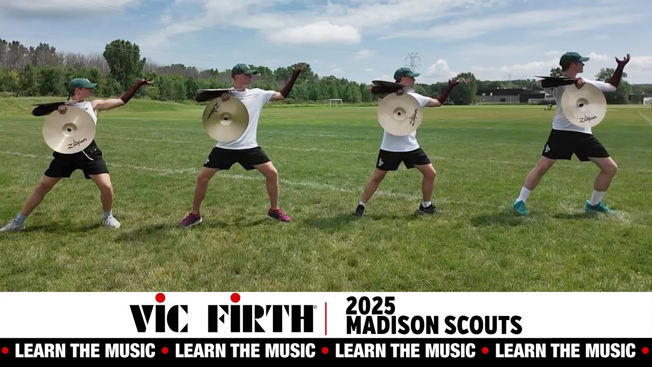LEARN THE MUSIC | 2025 Madison Scouts Cymbal Line