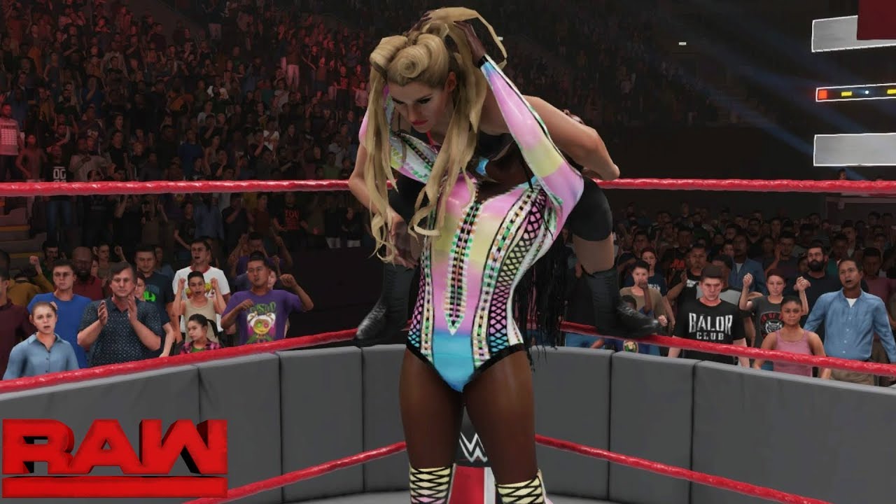 WWE 2K19 RAW WOMEN'S CHAMPIONSHIP REMATCH LACEY EVANS VS NAOMI