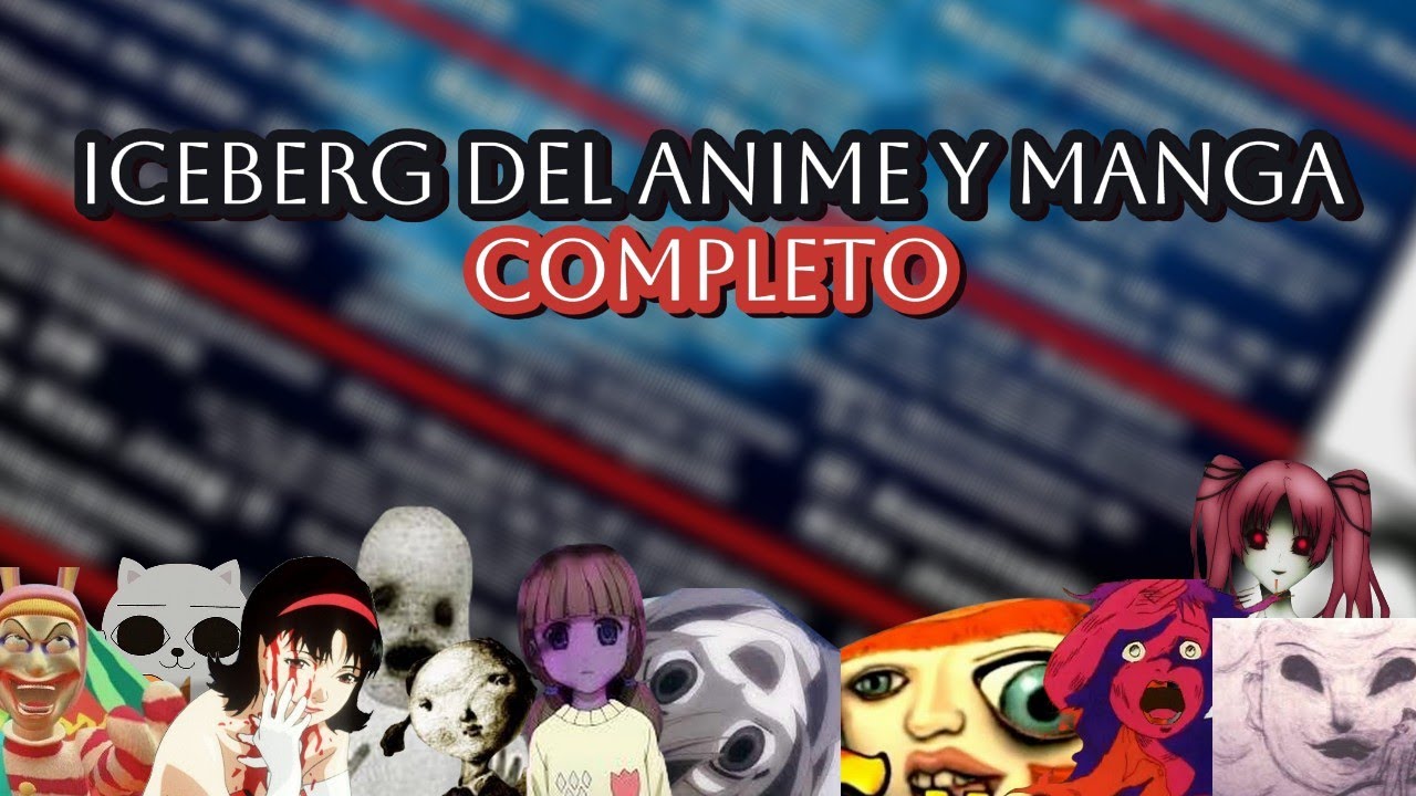 🧊️ Iceberg del Anime y Manga | COMPLETO | Proyecto Gato Negro