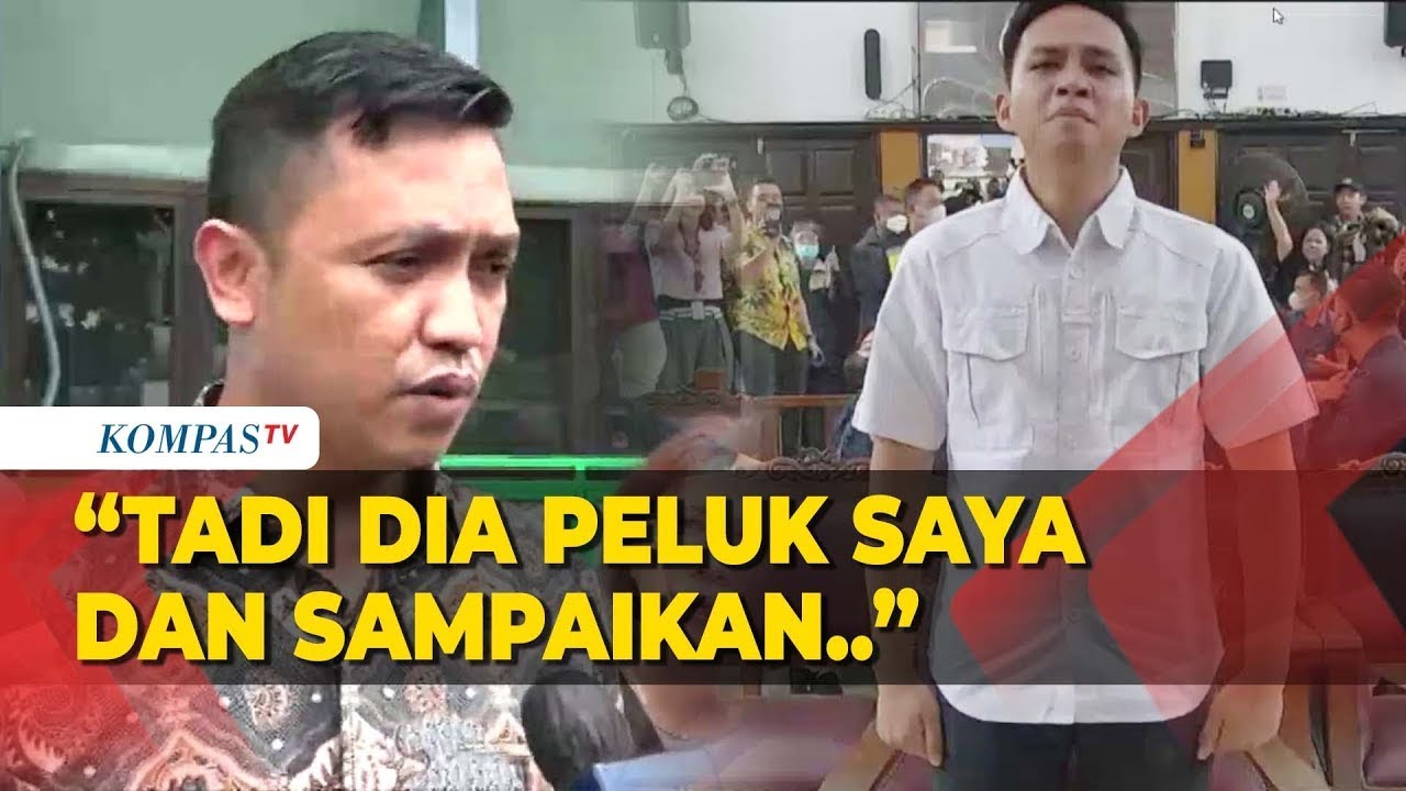 Terungkap! Ini yang Richard Eliezer Sampaikan Pada Ronny Talapessy Usai Divonis Hakim...