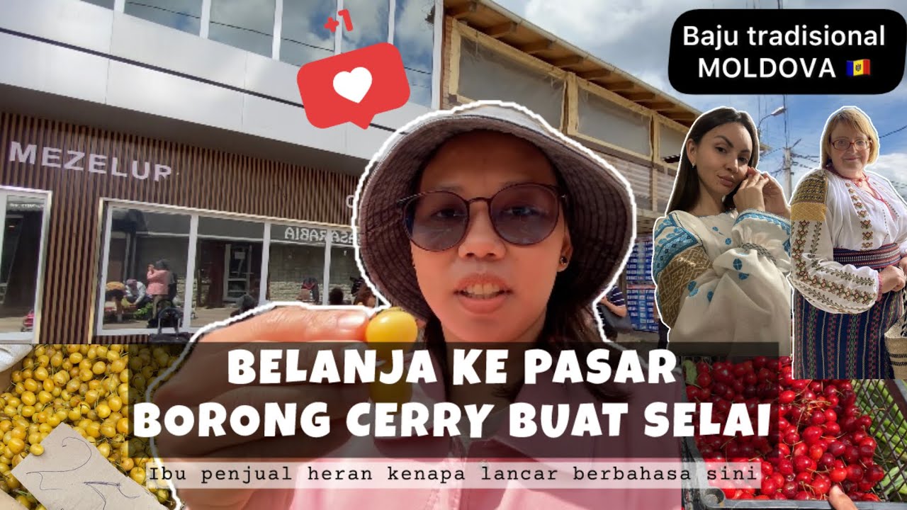 Bukan Baju Biasa: Disulam Manual & Usianya Sudah 80 Tahun | Ke Pasar Borong Cherry untuk Selai 🍒✨