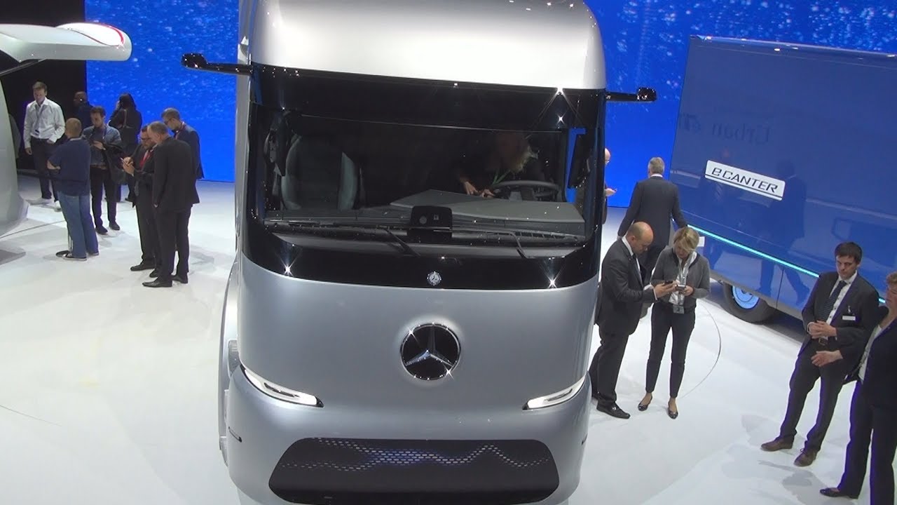 Mercedes-Benz Urban eTruck Concept Lorry Truck Exterior and Interior