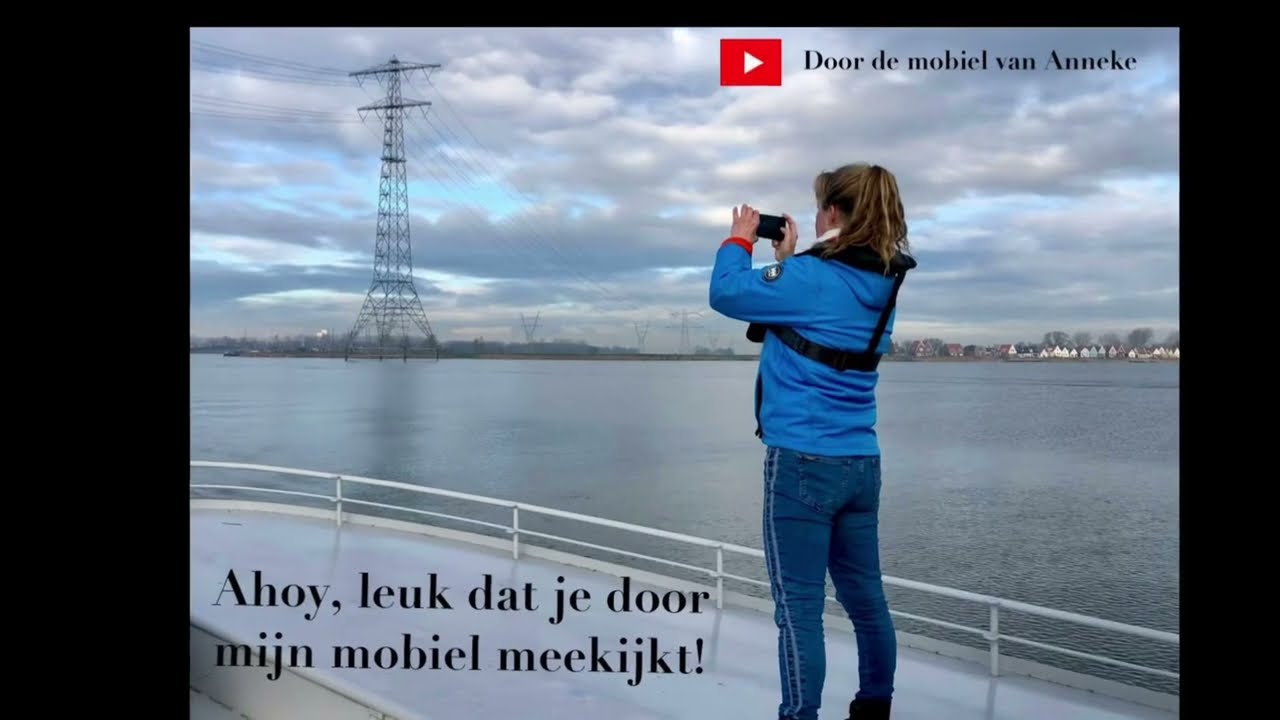 Afl 27 Amsterdam Rijnkanaal varen op vaarsnelweg tussen beroepsvaart met een warm welkom als einde