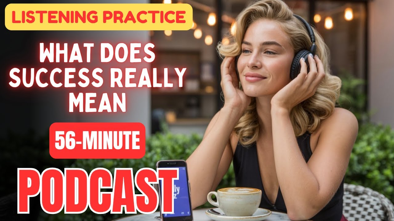 Learn ENGLISH with PODCAST: What Success Really Means || Advanced English Listening Practice
