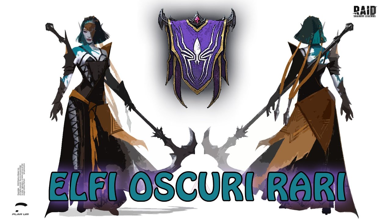 RAID | Campioni RARI degli ELFI OSCURI! Pollo misto DRAGO
