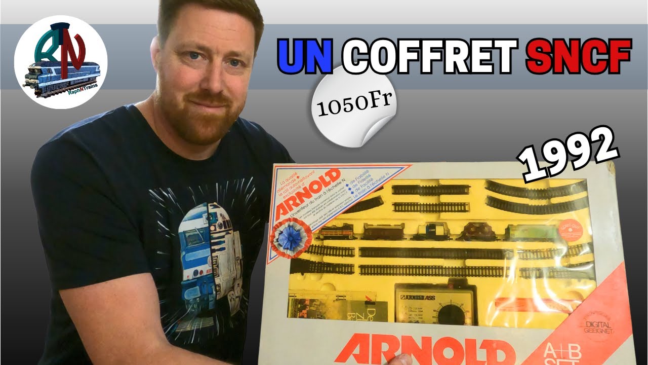 J'ai acheté un vieux coffret de train miniature sur leboncoin !!! Train miniature Français en plus !