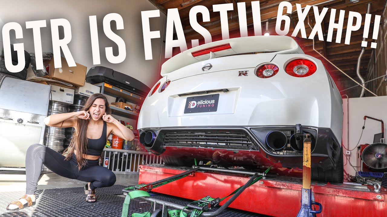R35 GTR Hits the Dyno | GTR MAKES BIG POWER!