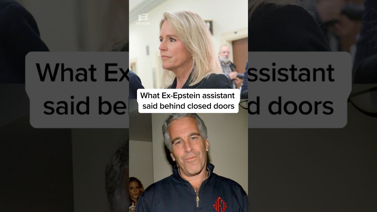 What Ex-Epstein assistant said behind closed doors