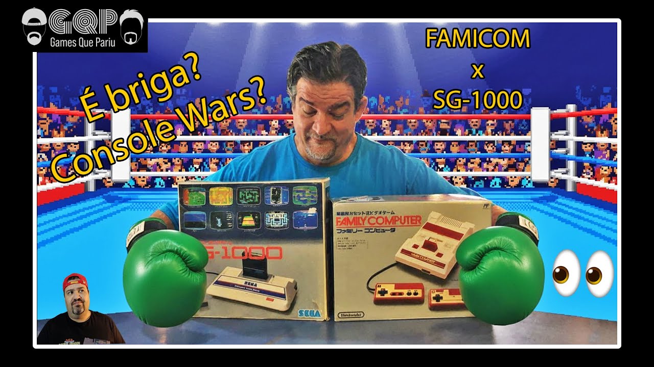 GQP - Black Friday ou Console Wars ? O lançamento do Nintendo Famicom e do Sega SG-1000.