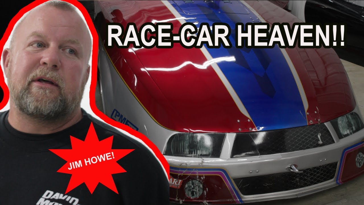 SHOP TOUR WITH WORLD CHAMPION JIM HOWE! DAVID MONDAY RACE CARS BUILDING MY NEW STREET OUTLAW CARS ?!