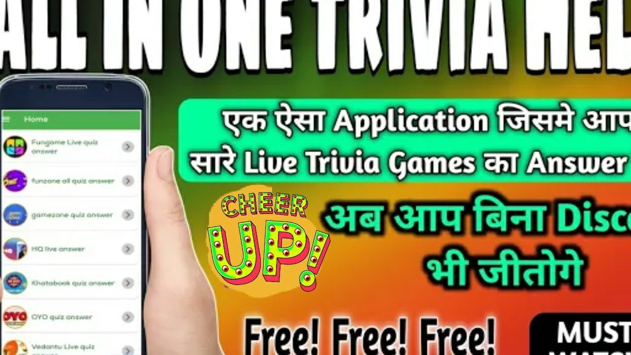 All in one trivia helper - Live Trivia Quiz Answer-New application