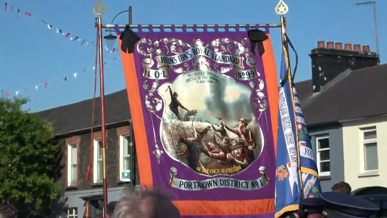 Portadown 12th return parade 2025