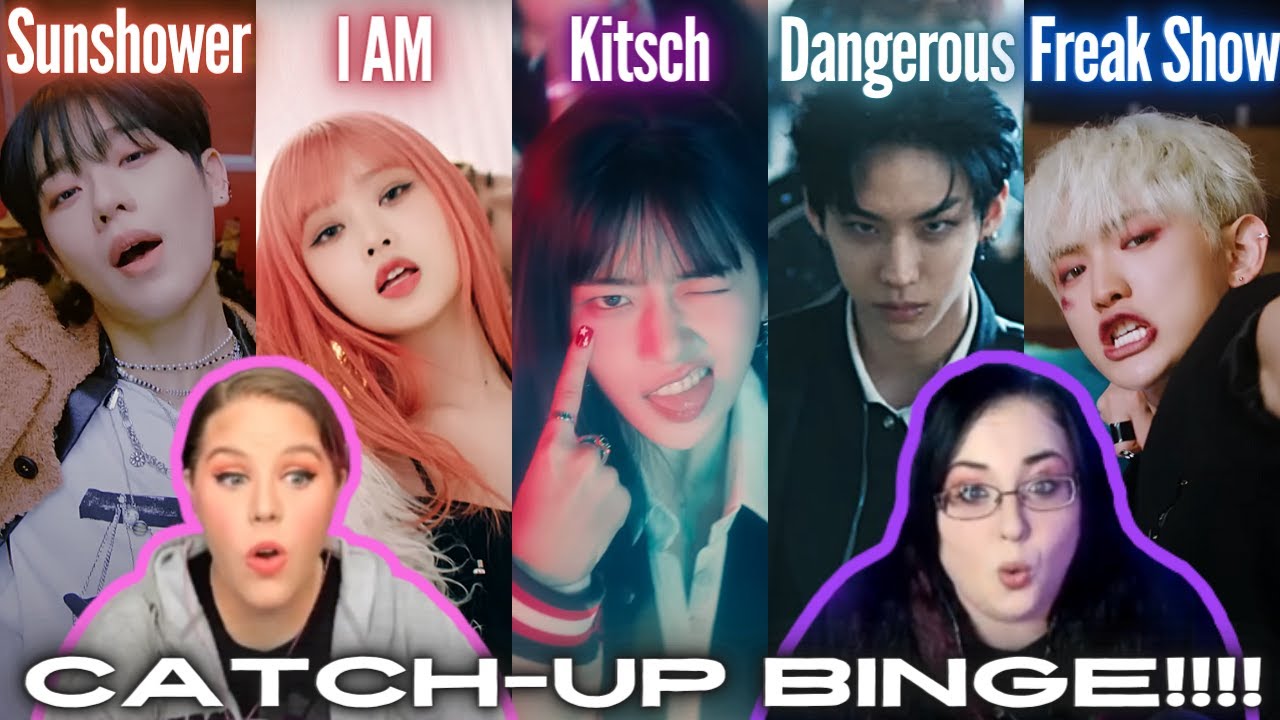 IVE 'I AM' & 'Kitsch' + TEMPEST 'Dangerous' & 'Freak Show' + EPEX 'Sunshower' | K-Cord Girls React