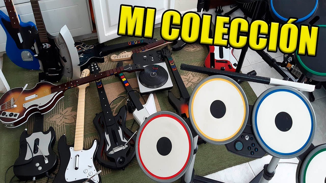 ¡MI COLECCIÓN DE GUITAR HERO Y ROCK BAND!