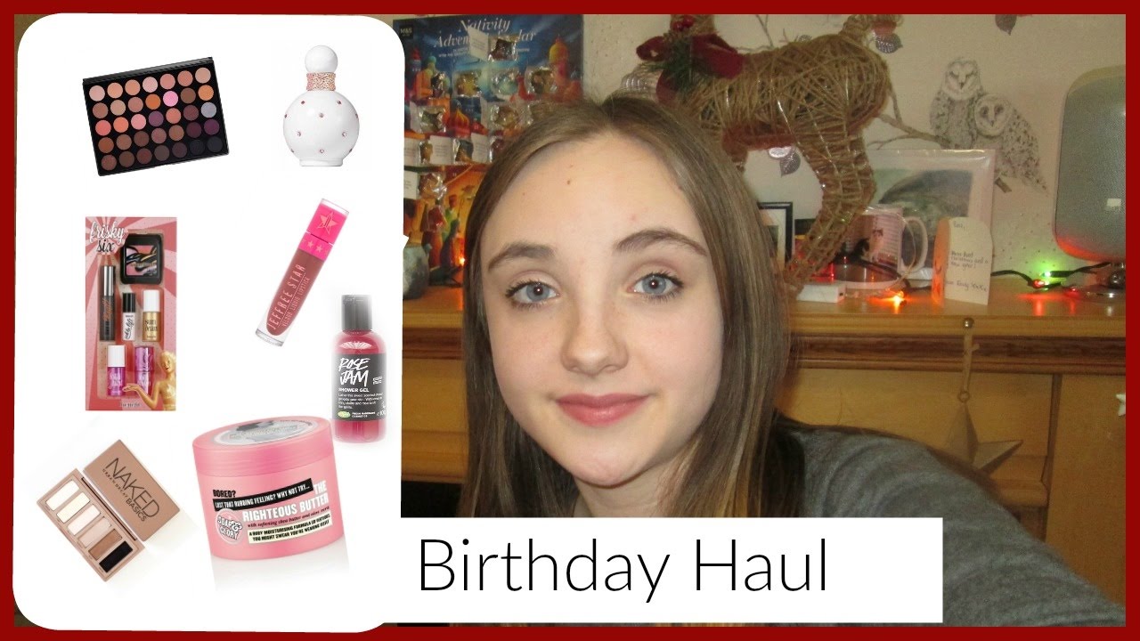 15th Birthday Haul 2016♡