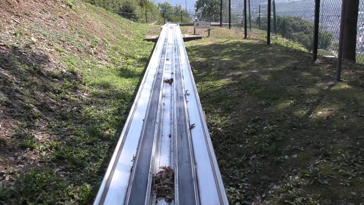 Rodelbaan Saar-Rodel Warsberg Duitsland ( full on-ride )