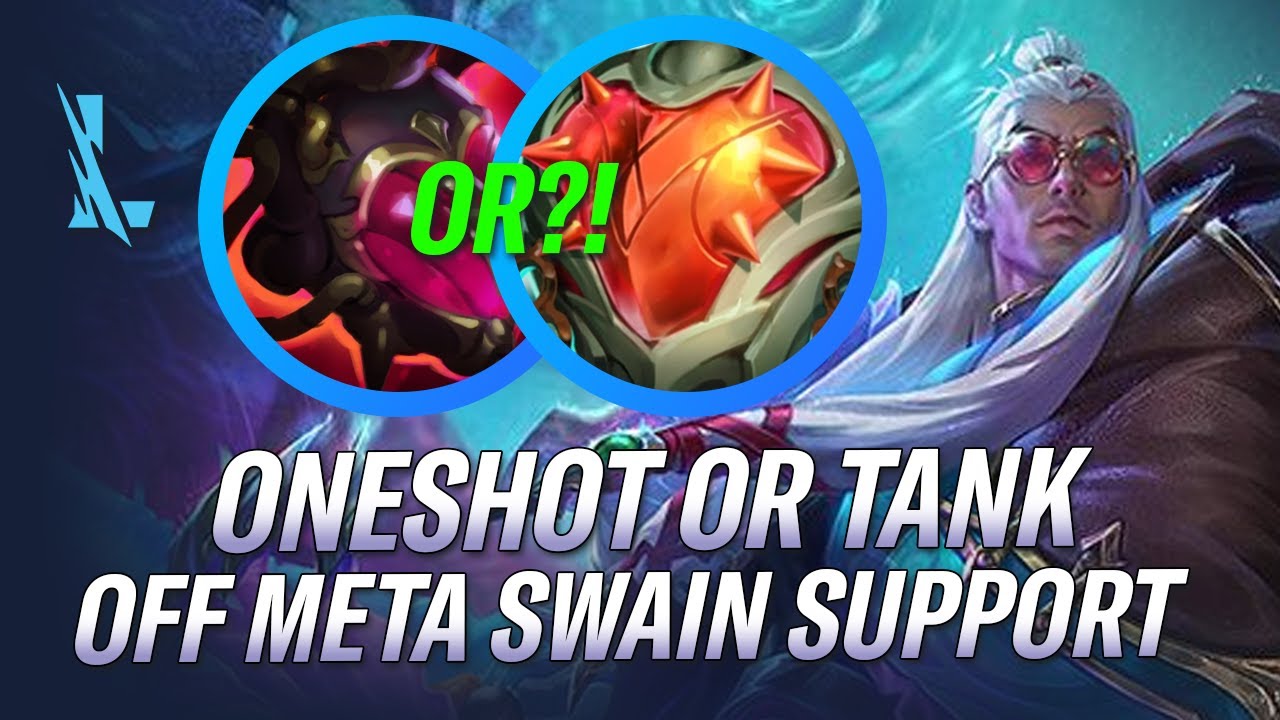 ONESHOT OR TANK?! OFF META SWAIN SUPPORT CHANNELING MY INNER @BrokenSupport RiftGuides | WildRift