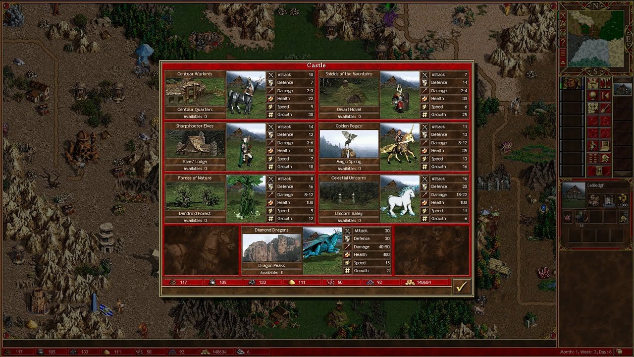 Heroes 3 Third Upgrade Mod Enchanted v2.5 -  with AI Improvements, cheats are not welcomed