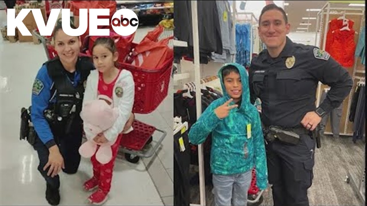 Amigos en Azul allows Austin police officers, children to connect during Shop with a Cop