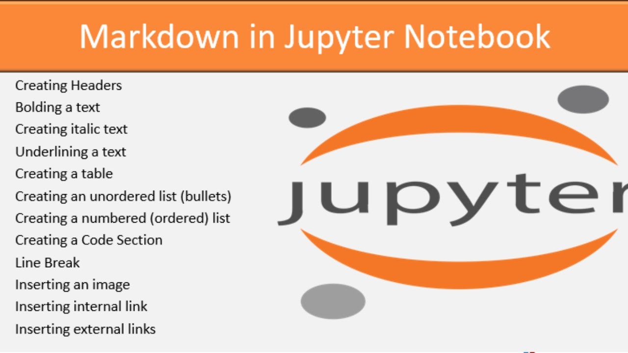 Markdown in Jupyter Notebook