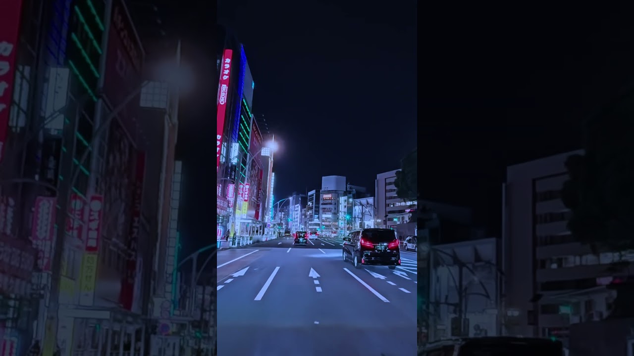 Tokyo Night Drive &mdash; Neon City Streets POV 🇯🇵