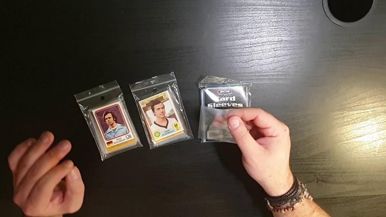 HOW TO PROTECT PANINI STICKERS/CARDS