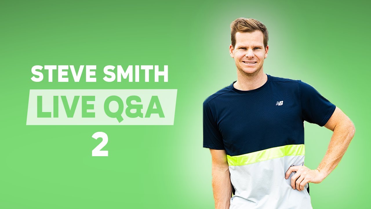 Steve Smith Live Q&A 12/10/21 | Steve Smith Cricket Academy