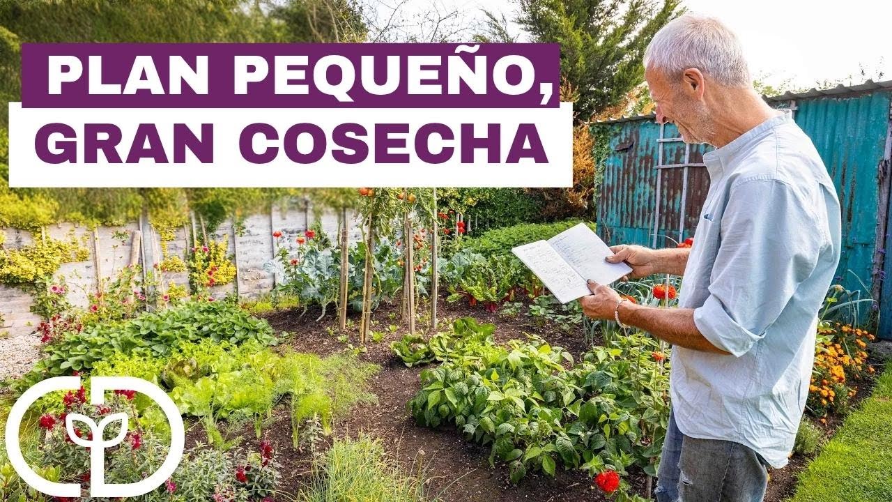 ¡Éxito en un jardín pequeño con siembras de verano! || Charles Dowding