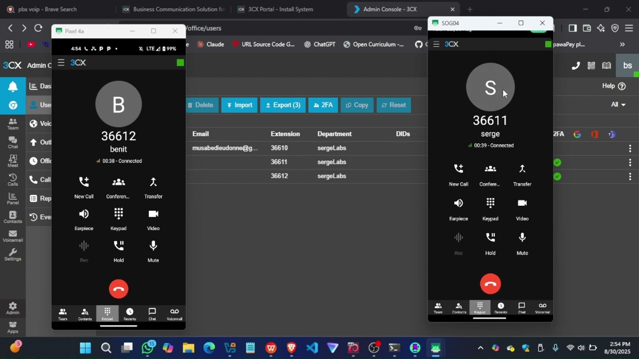 VoIP Phone System,  Call with No Airtime | Easy Business Phone Setup  3CX