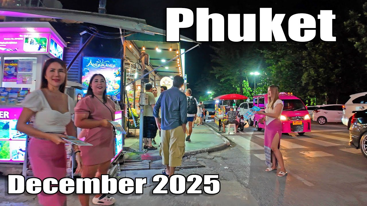 PATONG BEACH Phuket December 2025 - Beach Road - How is Phuket now
