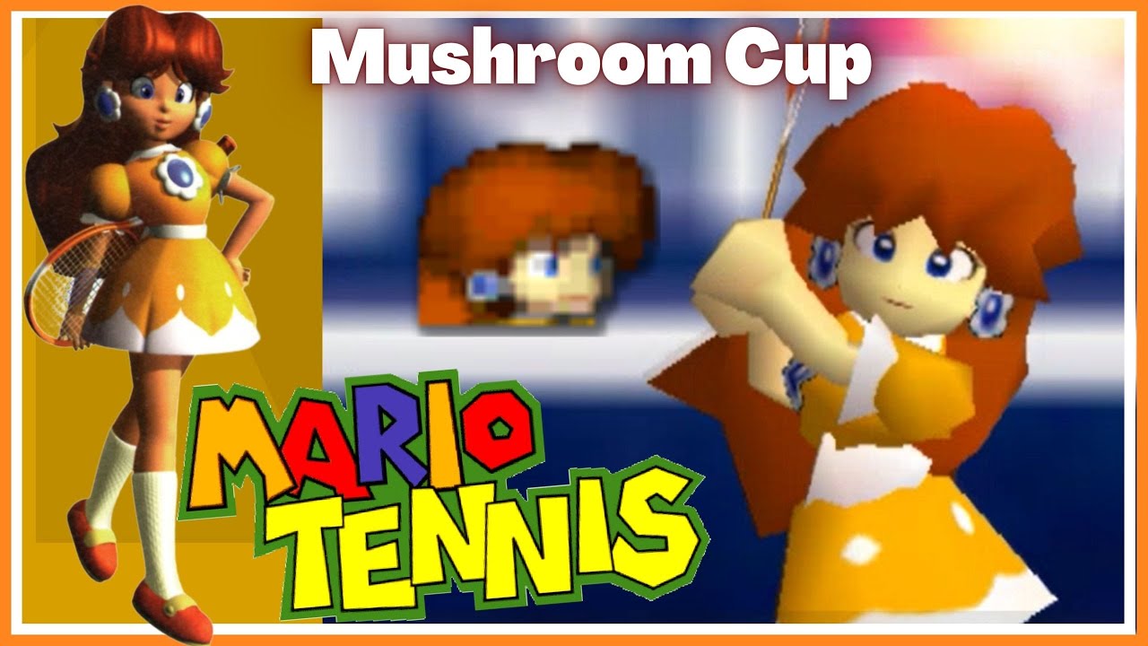 ✿ Mario Tennis 64 - Mushroom Cup Tournament | Daisy Gameplay ✿
