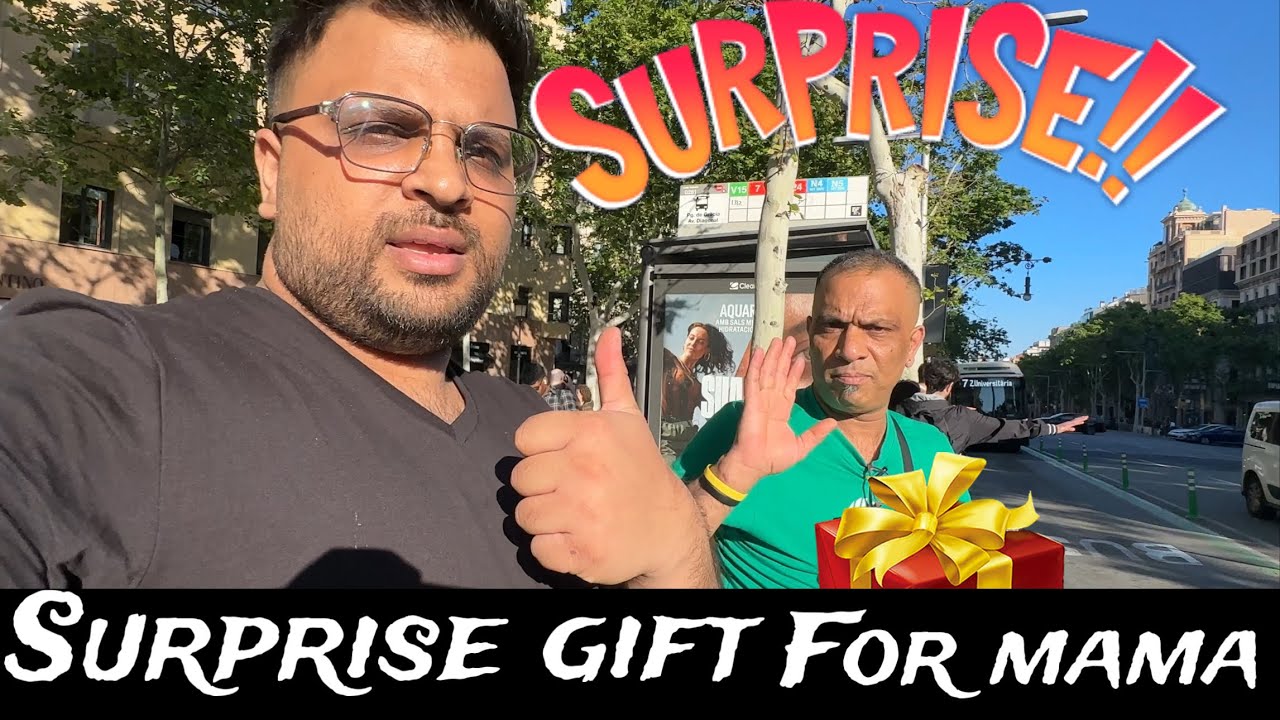 Surprise gift for MAMA