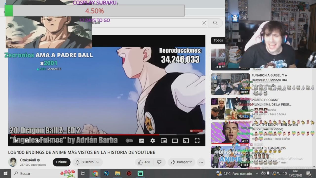 GUIBEL REACCIONA A LOS ENDINGS CON MAS VISITAS