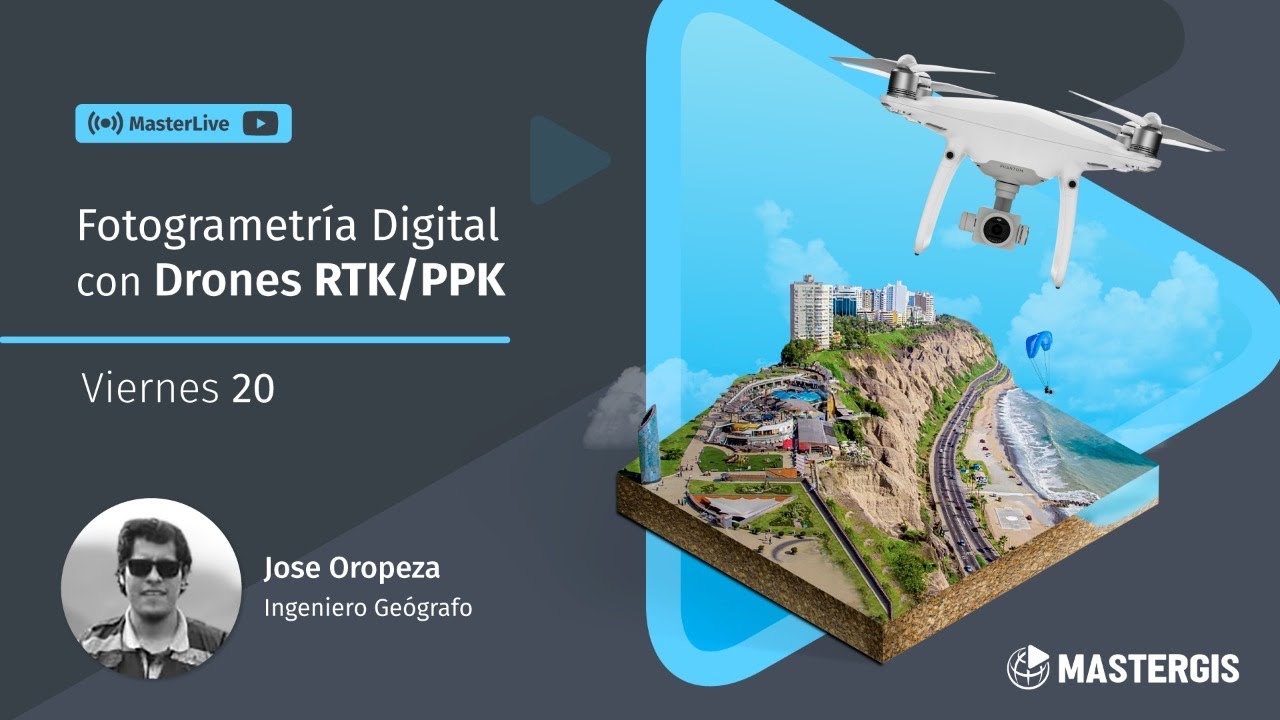 Fotogrametría Digital con Drones RTK/PPK | MasterLive 🛰