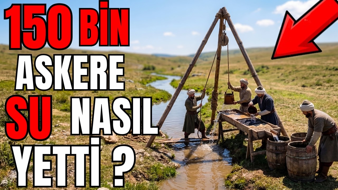OSMANLI İMPARATORLUĞU SEFERDE SU SORUNUNU NASIL ÇÖZDÜ? – (DEV LOJİSTİK SİSTEM) - OSMANLI TARİHİ