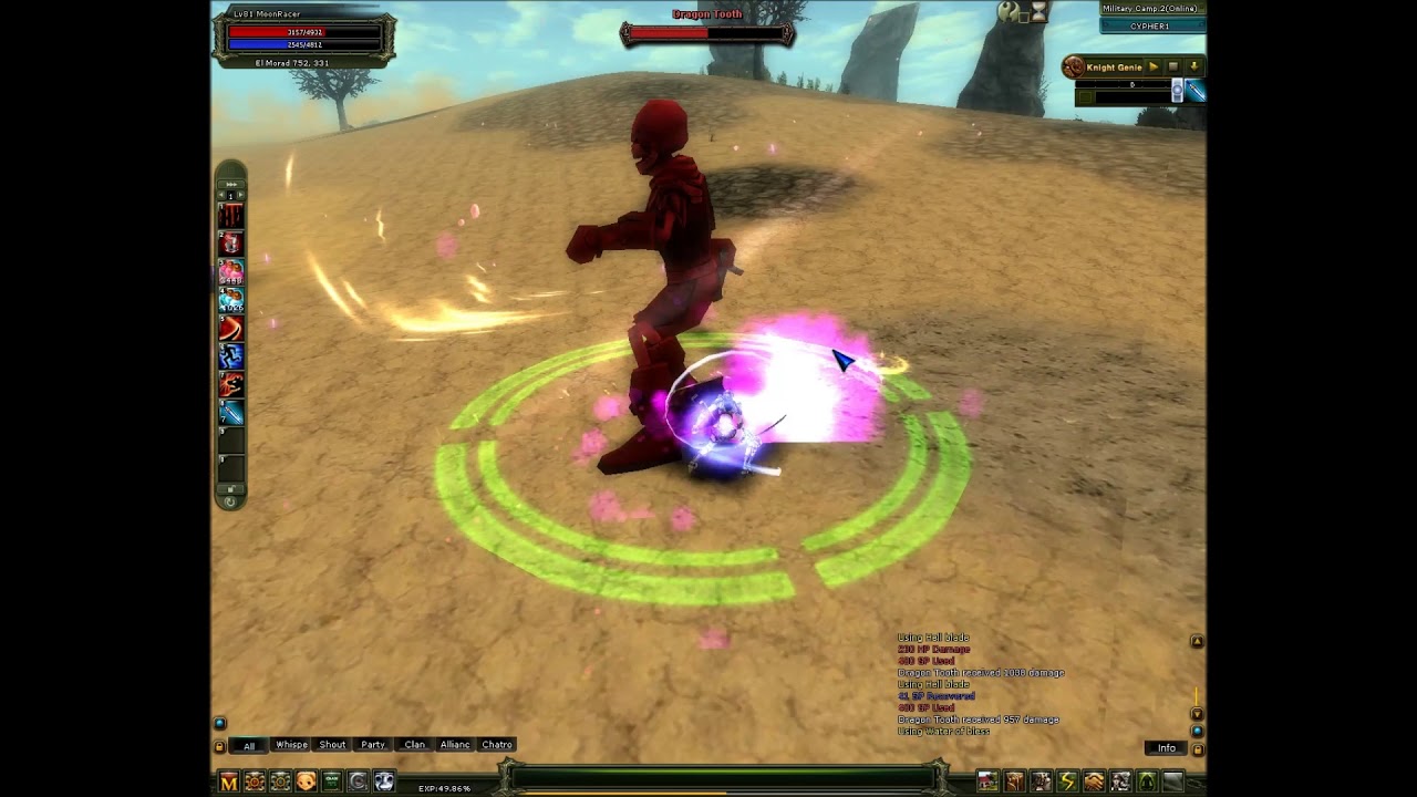 Knight Online Dragon Tooth Boss Kill 5/3/2019