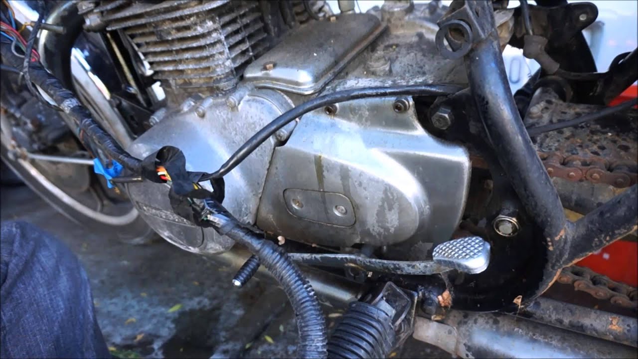 KZ400 Restoration Part 3: Wiring harness removal