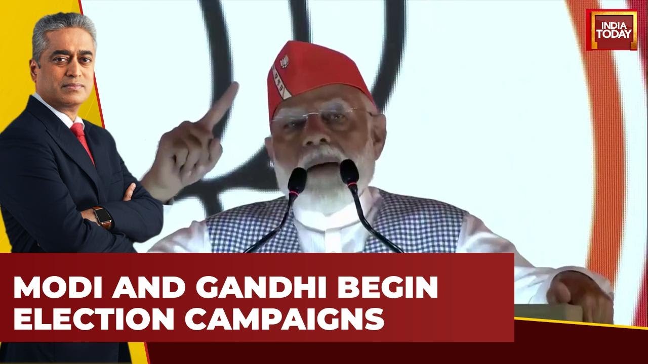Modi's 'Viksit Bharat' vs Gandhi's 'Berozgar Bharat': Lok Sabha Election Campaigns | India Today
